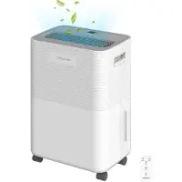 Cecotec Déshumidificateur BigDry 8000 Expert Connected. 16 L/jour, réservoir amovible de 2 L, contrôle via Wifi, fonction de