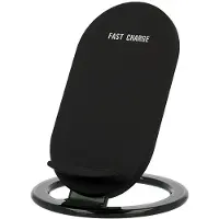 Cofi1453® Chargeur inductif noir Chargeur sans fil sans fil avec support Connecteur USB Charger
