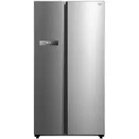Cecotec Bolero Coolmarket Sbs 592 American Fridge Argenté 592L / EU Plug 220V
