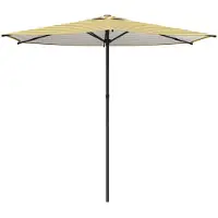 vidaXL Parasol de jardin 270 x 270 cm en polyester, à angle droit
