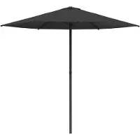 vidaXL Parasol de jardin 230 x 230 cm en polyester, à angle droit
