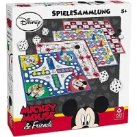 ASS Altenburg 10031867-0001 - Disney Mickey & Friends - Collection de jeux, pour 2-4 joueurs, dès 5 ans (2 - 4 Joueur)