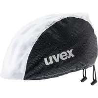 Uvex Rain Cap Bike Noir-Blanc S/M