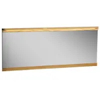 AEA Miroir mural designer hall d'entrée salle de bain bois verre design 151x70cm xxl