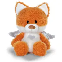 Nici Porte-clés « Ange gardien renard » La La Foxie, orange, 28 cm, dans un coffret cadeau