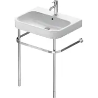 Duravit Console métallique HAPPY D.2 hauteur réglable. +50mm chr f WT 231865 chrome (68.40 x 49.10 x 77.80 cm)