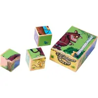 Eichhorn 12 pièces Puzzle de cubes en bois pour enfants Grüffelo 109295662