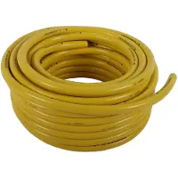 Talentools Tuyau jaune en caoutchouc, système haute résistance à la torsion, 3/4, 50 mètres, -