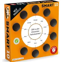 Piatnik Pegasus PIA07183 - Smart 10, Questions complémentaires Quiz Énigmes Smartbox