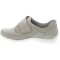 Waldlaufer Chaussures de marche , modèle Henni, pour femmes, chaussures basses, mocassins, couleur gris, pour le quotidien
