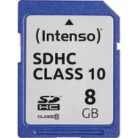 Intenso Class 10 - Carte mémoire flash - 8 Go - Class 10 - SDHC