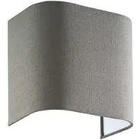 Ideal Lux Abat-jour en tissu Gea Paralume AP2 Grigio 239613 pour Gea MAP2 gris