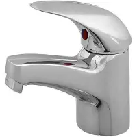 OEM Robinet de salle de bains avec cartouche en céramique - 40 mm - Chrome