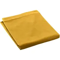 Douceur d'intérieur Drap Plat - - PERCALINE - Percale de Coton 78fils - jaune