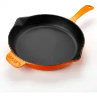 Lava Poêle à frire - 28 cm - 2,3 litres - Fonte - Orange