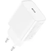 MOELECTRONIX Adaptateur de chargeur USB-C 20 W pour Samsung Galaxy A57, A37, A17, A07, A56, A36, A26, A16, A06, A55, A35, A25, A15, A05, A14 – Prise secteur USB-C L77 BLANC