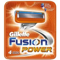 Gillette Lames de rasoir de remplacement Fusion Power 4pc.