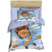 L'essentiel Maison , PH180, Baby-Bettbezug-Set, Lila, 100 x 150 cm