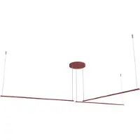 Lumicom Suspension Splint 3 Lumières Unie Mat