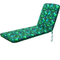 Hobbygarden Coussin d'assise "Amelia" ( 60×113×72 cm ) - 6 cm d'épaisseur | Coussin d'assise, coussin de meubles de jardin, pour chaises ou chaise longue |