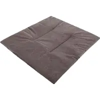Stanislaw Jurga PillowPrim Coussin pour chien Corbeille pour chien Coussin Niche pour chien Lits rembourrés petits chiens R1-36 x 30 cm Graphite velours