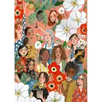 Pieces & Peace Puzzle Jardinage femmes - 500 pièces Puzzle