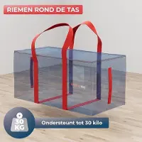 OEM Grande valise de voyage rembourrée - idéale pour les déménagements et les aventures - sac de voyage robuste et imperméable avec poignées renforcées - dimensions : 75 x 36 x 38 cm