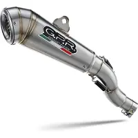 Gpr Exclusive Powercone Evo Cf Moto 700 Cl-x Heritage 25-26 Homologated Slip On Muffler Argenté Homologated