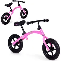Ecotoys Vélo de course pour enfants Roues en EVA rose