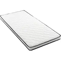 Fortuna Matelas à ressorts Lai, dimensions : 90 × 190 cm, épaisseur : 12 cm, degré de fermeté : H3, avec modules ergonomiques et soulagement de la colonne lombaire ; matelas roulé