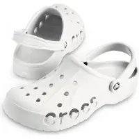 Crocs Chaussures cunéiformes pour hommes, BLANC