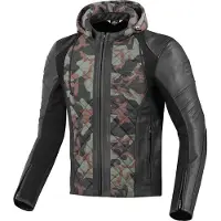 Bogotto Radic Blouson de moto en cuir/textile