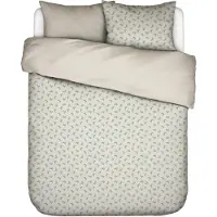Essenza & Co. Garniture de lit en mousseline Lily melody Couleur tofu Taille 155x220+80x80