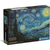 Clementoni Puzzle CLE 1000 CompactMus.LaNuitÉtoilée 37065