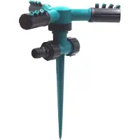 OEM Arroseur de jardin rotatif automatique à 360 degrés, pour l'arrosage du jardin, de la pelouse, l'alimentation en eau, l'extérieur, réglable