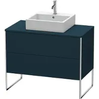 Duravit XSquare Meuble sous-vasque sur console au sol, 2 tiroirs, 1000x778x548mm, XS492109898