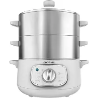 Cecotec Vapovita Steelpot Food Steamer 1300w Argenté