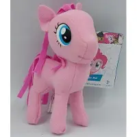 My Little Pony Hasbro C0128 Fluttershy Mini peluche Cheval en peluche avec ailes et crinière à franges jaune 13 cm