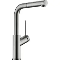 NABER LINEA Mio 4, Mitigeur d'évier, finition inox, haute pression
