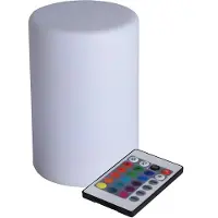 Spetebo 1.lampe 10 LED avec télécommande - intérieur + extérieur - env. Ø 10 x 15 cm