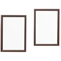 AEA Miroir élégant rectangulaire salon salle à manger miroir avec cadre