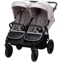 Fillikid Zwillingsbuggy - Geschwisterbuggy - S-131 - Duette - grau