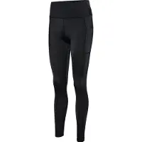 Hummel Pantalon de sport 'Tola' noir / blanc