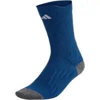 Adidas Chaussettes de sport 'RUNNING COMFY CREW' gentiane / gris chiné / blanc