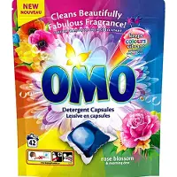 Omo Laundry Detergent Capsules White Orchid & Mint