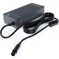 GO SOLID! Chargeur Vélo Électrique 36V 3 broches modèle STC-8127LC