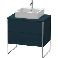 Duravit XSquare Meuble sous-vasque sur console au sol, 2 tiroirs, 800x778x548mm, XS492009898