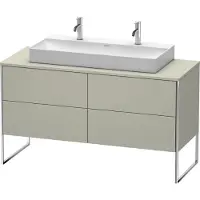 Duravit XSquare Meuble sous-vasque sur console au sol, 4 tiroirs, 1400x778x548mm, XS4925M6060