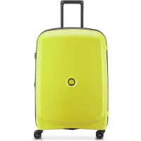 Delsey PARIS trolley Belmont Plus Expandable 4 Double Rolls Trolley Green Chartreuse vert 70cm