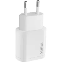 Sunix QC 3.0 USB Chargeur rapide Adaptateur secteur Quick Charge + 1m de câble de charge iPhone blanc